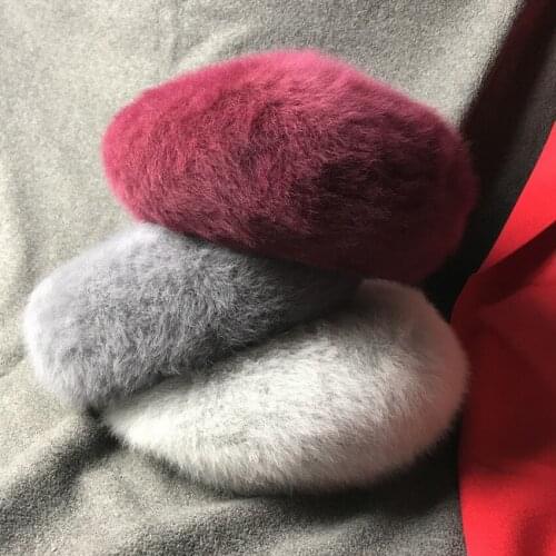 2021 Classic Artist Winter Fashion Beret Womens Rabbit Beret Hat Stylish Painter Newsboy Hats Femal