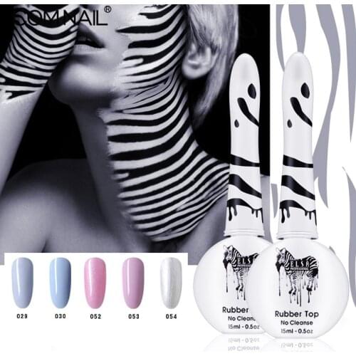 COMNAIL 15ml Zebra Nail Gel 72 Colors Long Lasting Soak Off Nail Gel Manicure Polish Top Base Coat Nail Polish Lacquer Varnish