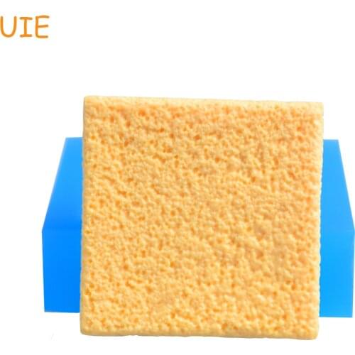GYL406U 39.8mm Sqare Cake Tart Silicone Mold - Cake Bottom Mold Sugarcraft, Kitchen Baking Tools, Resin Polymer Clay, Soap Mold