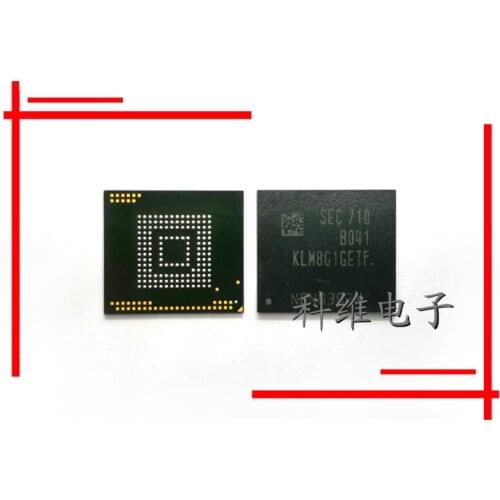 KLM8 G 1G ETF-B041 Stora g e ic Chip 8- G 153B G a EMMC Word-bank Mobile Phone Hard Drive