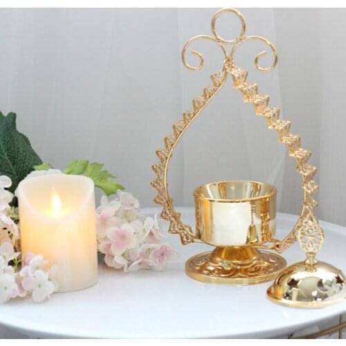 Hot Indoor Pan Incense Burner Aroma Diffuser Incense Decoration Electroplating Gold