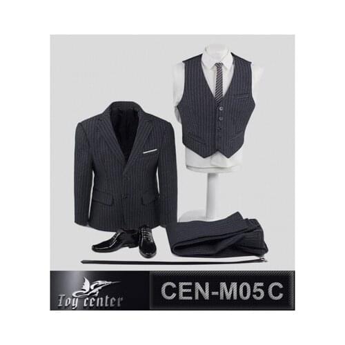 1/6 CEN-M05 doll clothing model British gentleman suit casual For TBLeague Phicen M34 Male Figure Body