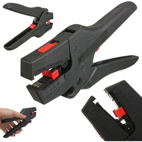 New Black Automatic Wire Stripper Electrical Cable Insulation Stripping Pliers Common tools for electricians