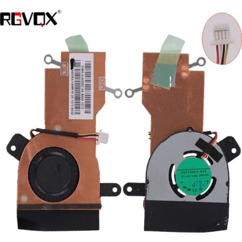 NEW Laptop Cooling Fan For ASUS EEE PC X101H Heatsink PN: AB0405HX-K0B Cooler/Radiator
