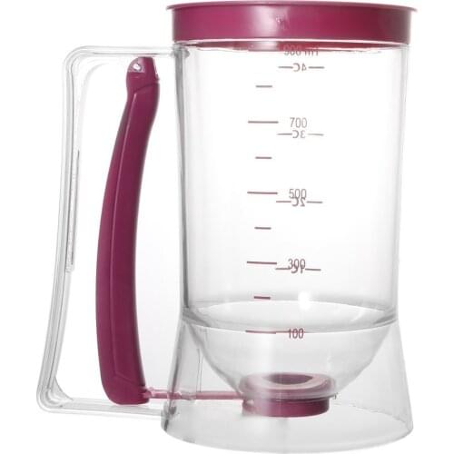 2020 New Arrival Popular DIY Tool 900ml Cupcake Pancake Batter Dispenser Muffin Helper Mix Pastry Jug Baking