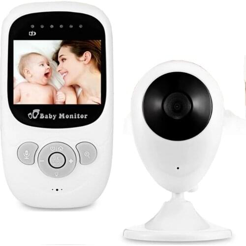 2.4 Inch Wireless LCD Audio Video Baby Monitor Radio Nanny Intercom IR 24h Portable Baby Camera Baby Walkie Talkie Babysitter