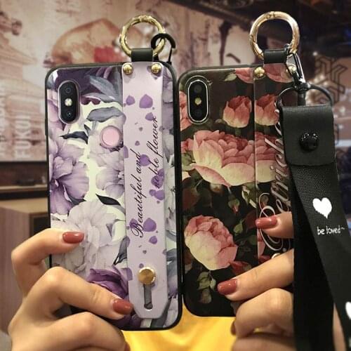 Flower Shockproof Phone Case For Xiaomi Redmi S2 Durable Phone Holder Silicone For Girls Original