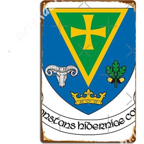 Roscommon County Crests Metal Signs Designing Wall pub Mural Painting pub Garage Tin sign Posters