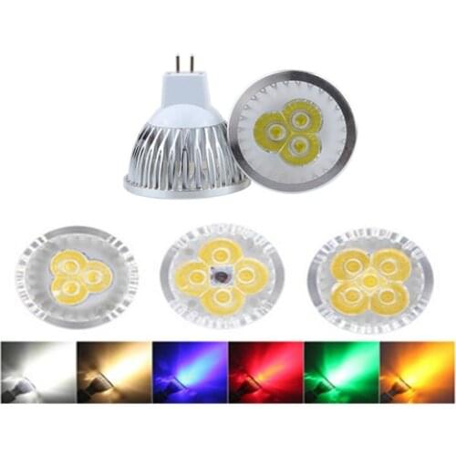 Lighting MR16/GU5.3 LED Spotlight Dimmable MR16 LED Lamp 3W 4W 5W 110V 220V Red green blue Lampada LED Bulbs light Spot Candle