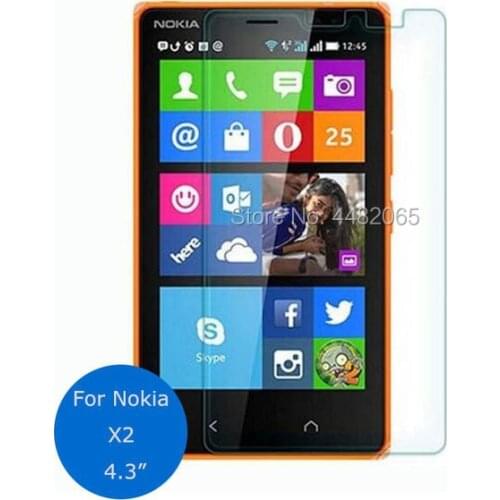 For Nokia X2 Tempered glass Screen Protector 0.26mm 9h Safety Protective Film on X2 Dual Sim Cover pelicula de vidro Guard HD