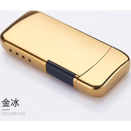 Touch Sensor Double Arc Lighter Creative Fingerprint Sensor USB Charging Smoking Accessories Regalos Para Hombre Originales