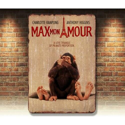 Animal Vintage Retro Metal Tin Signs Wall Plaques Bar Club Pub Plates Home Decor