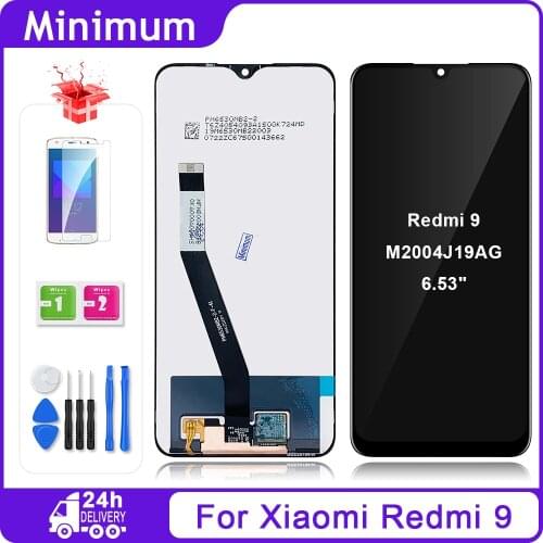6.53" For Xiaomi Redmi 9 LCD Display Touch Screen Digitizer Assembly Replacement Parts For Redmi 9