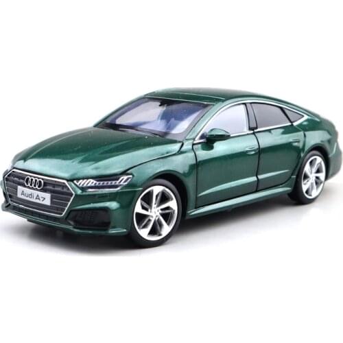 1/32 A7 JKM Diecast Metal Model Car Toys Kids Sound Lighting