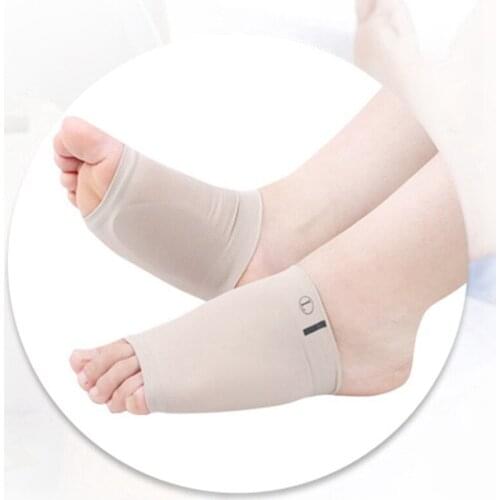1 Pair Arch Support Sleeves Compression Sock with Comfort Gel Pad Elastic Bandage Flatfoot Plantar Fasciitis Foot Arch Support