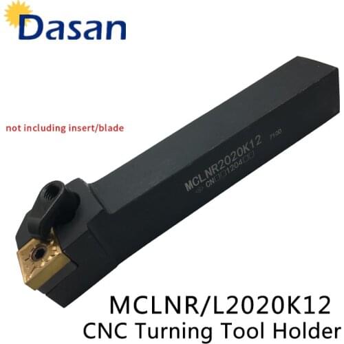 1pcs MCLNR2020K12 CNC Turning Tool Holder Lathe Cutters 20mm External Turning Tool Material Tool Holder Blade for Turning Insert