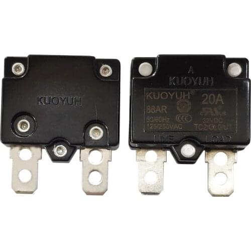 Kuoyuh 88ar 20A circuit breaker overload protect Automatic switchrecloser battery voltage protector