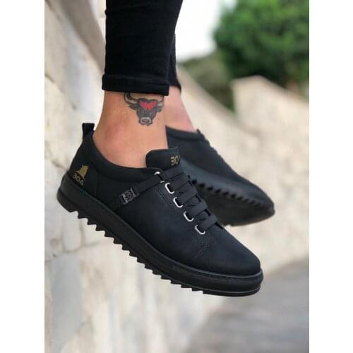 BA0111 Fitted Casual Base Black Sneakers Men 'S Sports Shoes