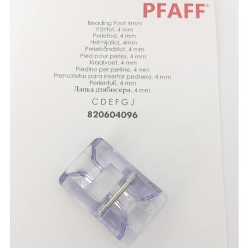 Beading Foot 4MM For Pfaff Creative 4.0/3.0/2.0/Performance 820604096