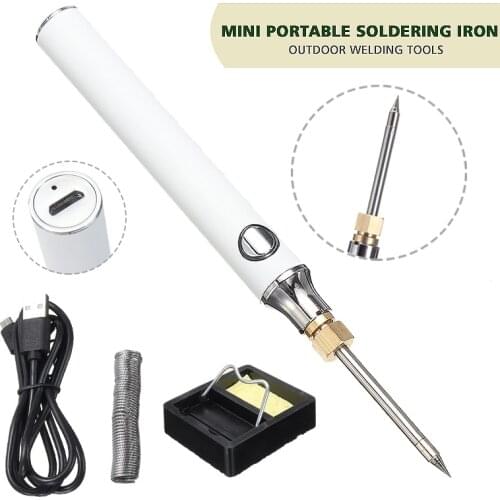 Mini Electric Soldering Irons Portable USB Soldering Iron Three-speed Adjustable Temperature Display Rework Repair Welding Tool