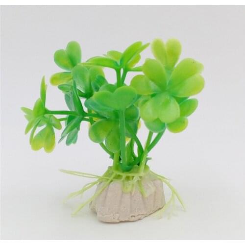 Artificial Plastic Grass Plants Aquarium Decoration Fish Tank Water Grass Submarine Ornament Landscape Decor 6 Pcs/lot