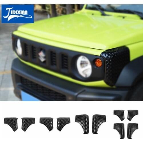 MOPAI Car Stickers for Car Front Rear Fender Side Tailgate Angle Wrap Decoration Cover for Suzuki Jimny 2019+ Accessories