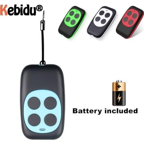 Kebidu Wireless Remote Controller Copy Code 433Mhz Remote 4 Channel Electric Cloning Gate Garage Door Auto Copy Remote Control