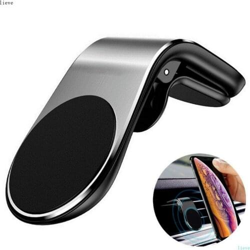 Magnetic Car Phone Holder Air Vent Clip Mount Stand in Car For iPhone 11 12 Samsung S10S9 Xiaomi Magnet GPS Mobile Phone Holders