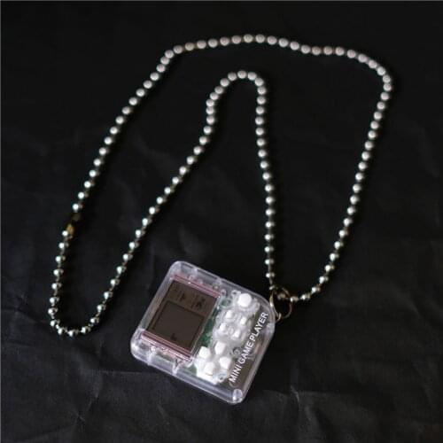 Fashion titanium steel new game console necklace classic retro tide brand retro necklace