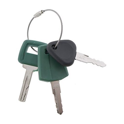 Set of 3 Heavy Equipment Key Set/Construction Ignition Keys Sets Excavator Key for Volvo Excavator Loader Truck