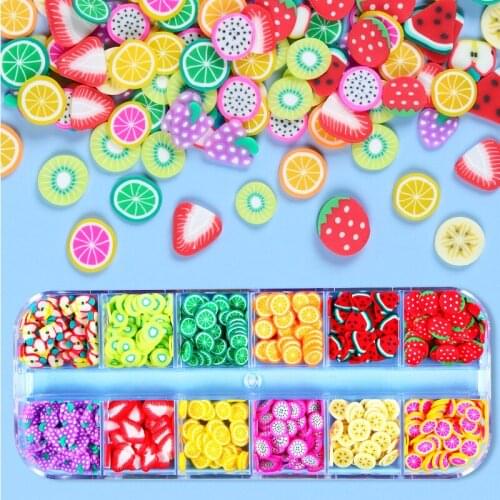 Merry Christmas Polymer Clay Slices for DIY Crafts Crystal Mud Resin Mold Fillers Slime Fillings Handmade Nail Art Decorations