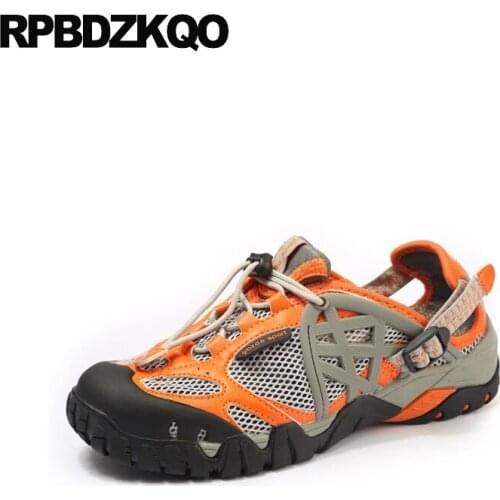 Walking New Water Trainers Men Comfort 46 Hot Sale Casual 47 Orange Big Size Summer Breathable Mesh Shoes Sneakers Designer 2021