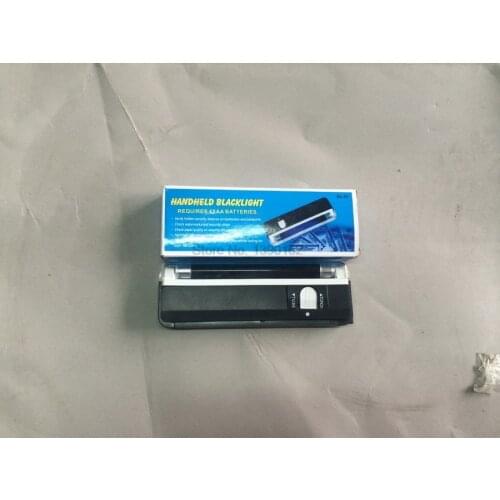 DHL 200pcs Handheld UV Lamp Light Torch Led Flashlight Money Detector Currency Bill Fake Banknotes Passposts security check