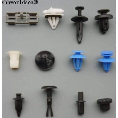 Shhworldsea 100Pcs Nylon Hood Insulation Rivet Retainer Clip Fastener Clips For Hyundai For Kia