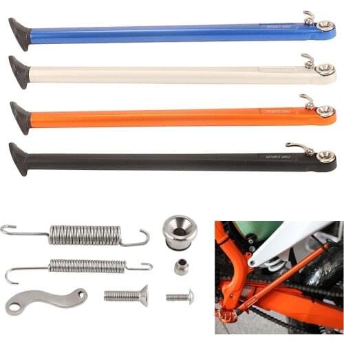 Motorcycle Side Kick Stand Kickstand Parking Supporter Rack For KTM 125-500 XCF EXCF XCW For Husqvarna FE FX TE TX 2017-2021