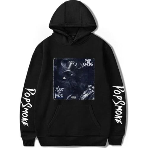 2020 Autumn Winter Oversized Hoodies POP SMOKE Hoodie Men Harajuku Sweatshirt Women Streetwear Hoody Female Korean Clothing