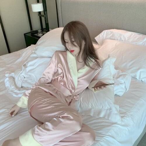 Make firm offers qiu dong thickening and flannel leisure long-sleeved warm pajamas, nightgown two-piece leisurewear female winte