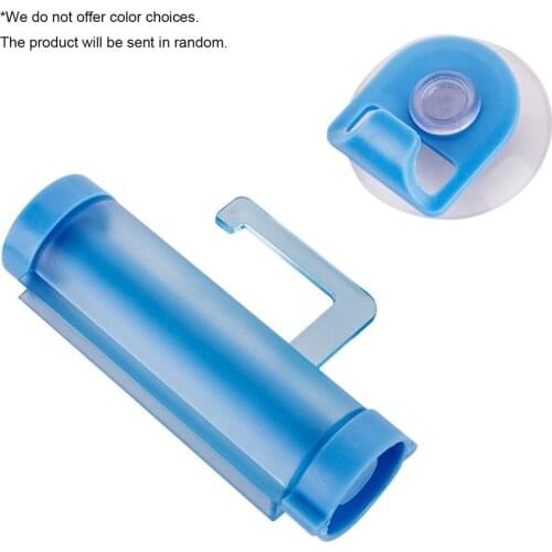 1 Pc Rolling Squeezer Toothpaste Dispenser Tube Partner Sucker Hanging Holder Bathroom Holder Drop Shipping