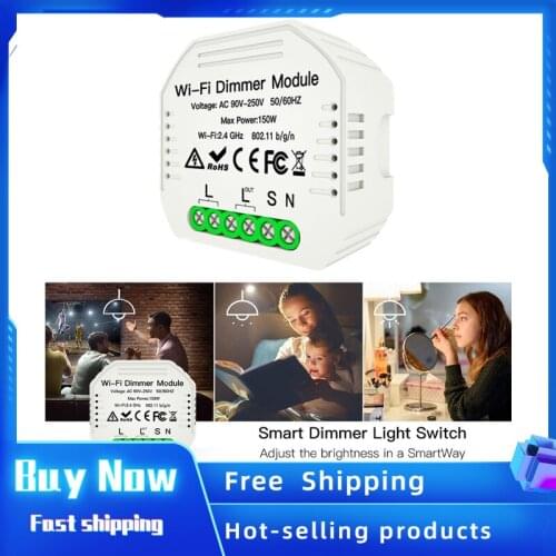 1 Way DiY WiFi Smart Light Switch Relay Module Smart Home Smart Life/Tuya APP Remote Control Work With Alexa Echo Google Home