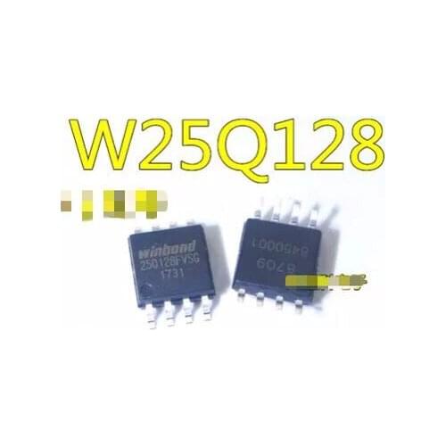 20-50PCS/W25Q128FVSSIG W25Q128 W25Q128FVSG SOP8 NEW