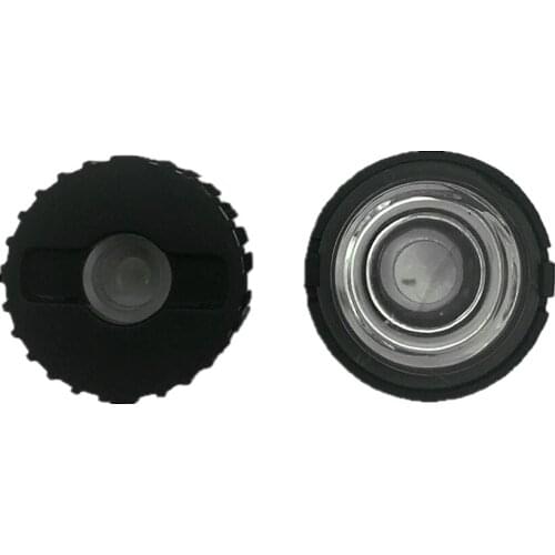 50pcs Power Lens 20mm Diameter Optical PMMA With White/Black Holder Angle 5 10 15 30 45 60 90 120 Degree For 1W 3W 5W LED Lens