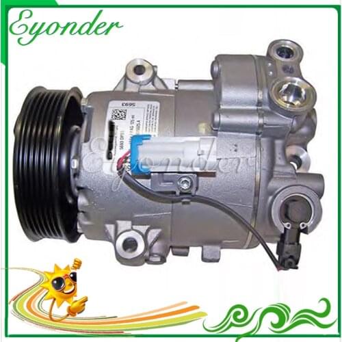 AC A/C Air Conditioning Compressor Cooling Pump for VAUXHALL OPEL Meriva J 1.3 1.7 13271266 1618422 8FK351340371 1618047 1854414