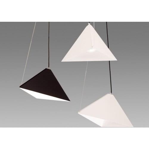 Nordic style Geometry Design Restaurant Simple Modern Personality Art Bar Adjustable Angle Iron Pendent lamp Hanging