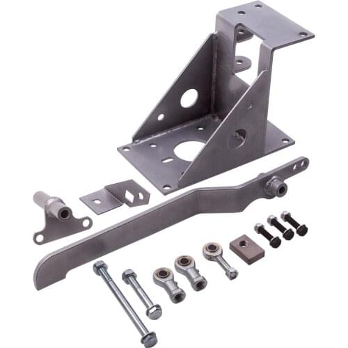 Brand New Universal 90 Degree Under Dash Manual Brake Pedal Kit Universal Manual Hanging Brake Pedal Box Brackets Assembly