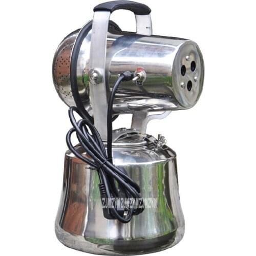 5.5L 220V 1200W Electric Stainless Steel Sprayer Enhanced Nozzle Fine Atomizer Large Spray Volume Mist Machine Durable Sprayer