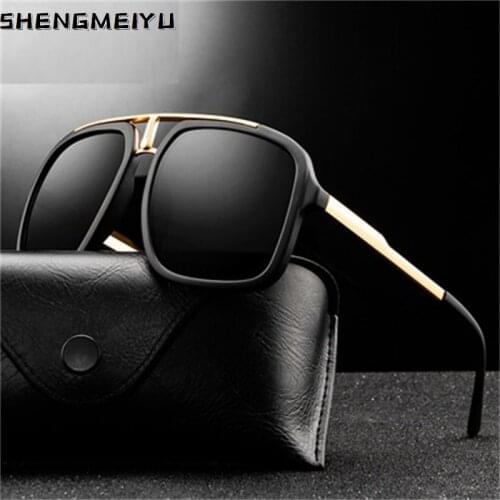 Vintage Steampunk Brand Design Luxury Small Frame Sunglasses Men Women Fashion Square Sun Glasses Shades UV400 Vintage Glasses