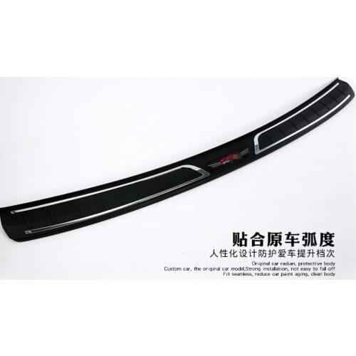 For Honda CRV 2017 1 PC Brand New Car Rearguards Trunk Outer Rear Tail Box Bumper Pedal Plate Panel Car Styling Auto Accessories