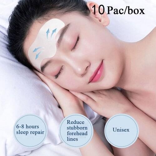 10pcs Anti-wrinkle Forehead Patches Removal Moisturizing Anti-aging Sagging Wrinkles Smoothing Lines Locking Moisture