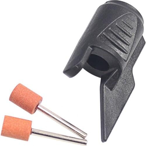 3Pcs/Set VI Sharpening Attachment Sharpener Adapter with Guide Bit for Dremel-Drill Bit Rotary Power-Tools Mini Drill Accessory