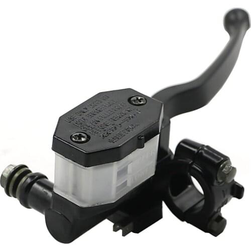 7/8" 22mm Handlebar Motorcycle Right Brake Master Cylinder Lever For SUZUKI GS125 GN125 GN250 GS250 GS GN 125 250 Black